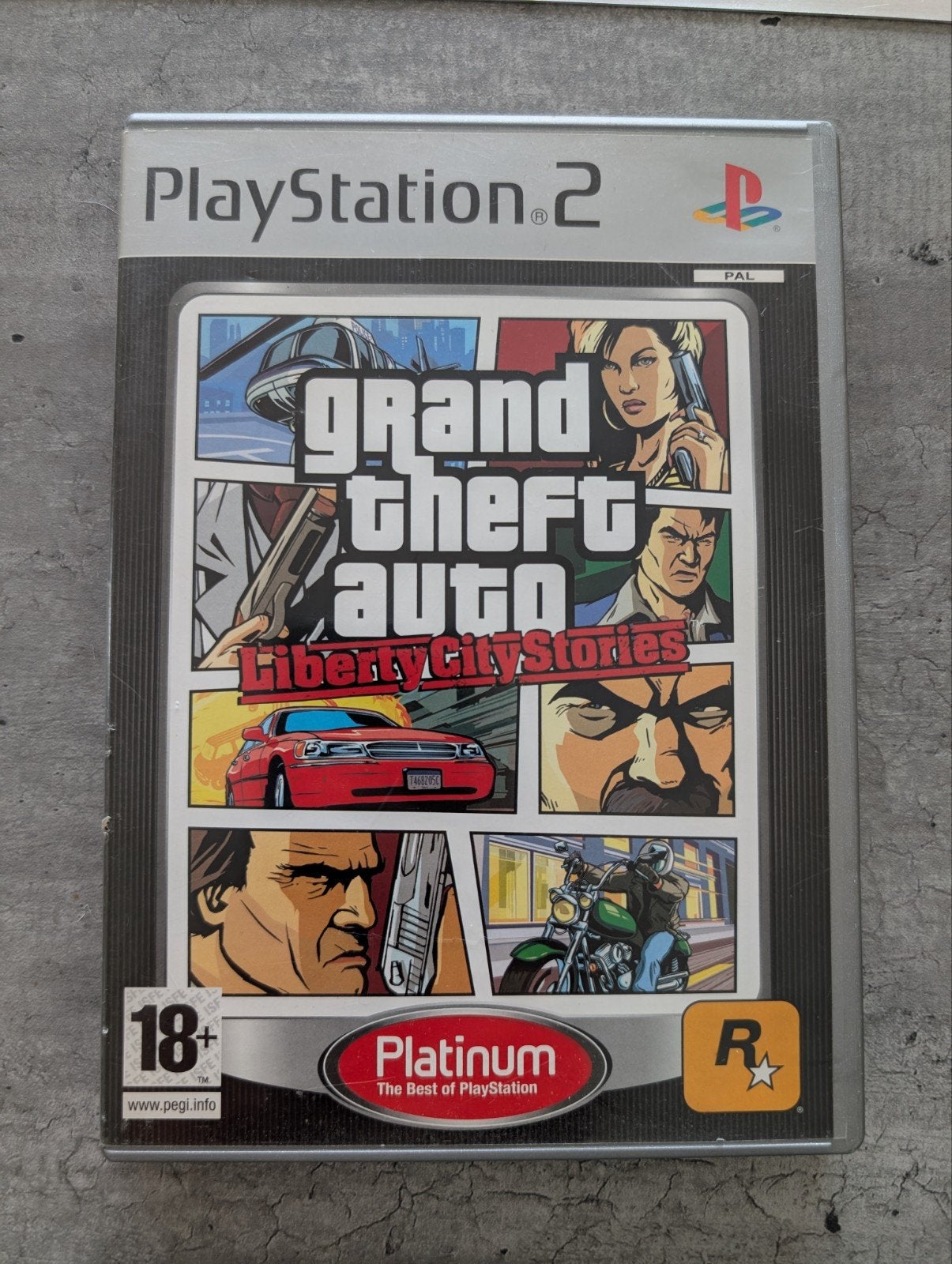 Grand Theft Auto: Liberty City Stories - PlayStation 2, Avontuur en Actie, Gebruikt, Vanaf 18 jaar, 1 speler