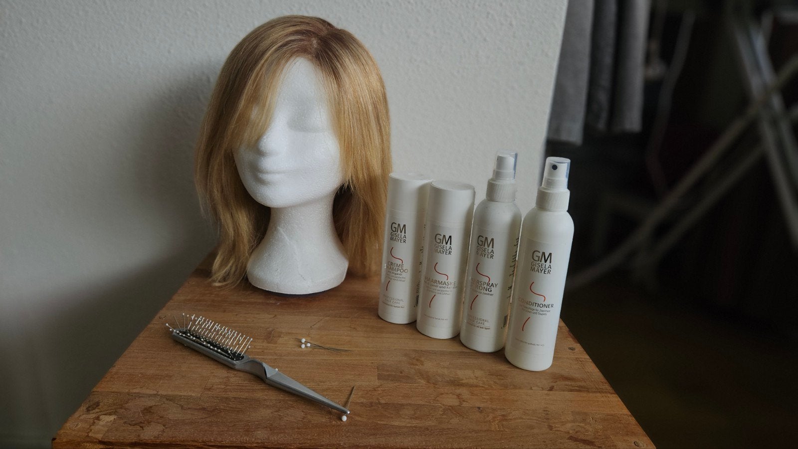 Ellen Wille Pure Appeal blonde pruik van echt haar, Ophalen of Verzenden, Zo goed als nieuw, Pruik of Haarverlenging