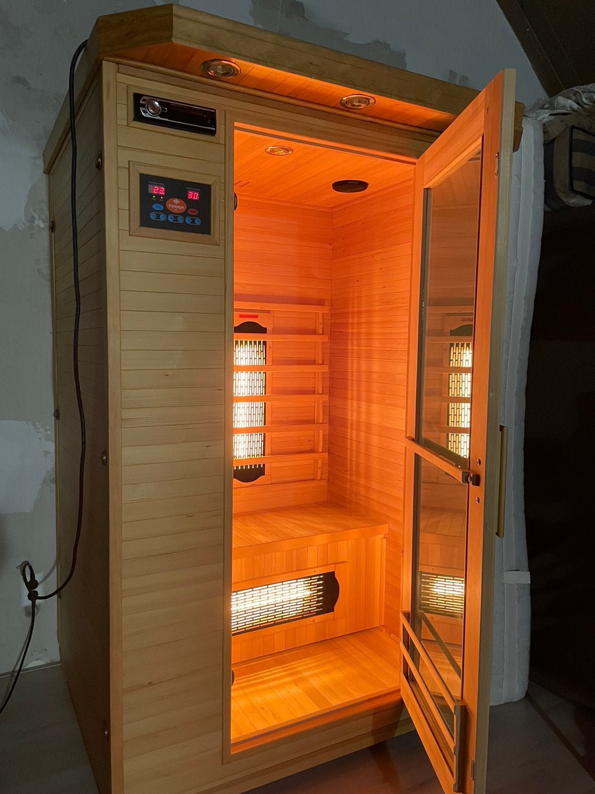 Infrarood - sauna - Fonteyn, Ophalen, Zo goed als nieuw, Infrarood, Complete sauna