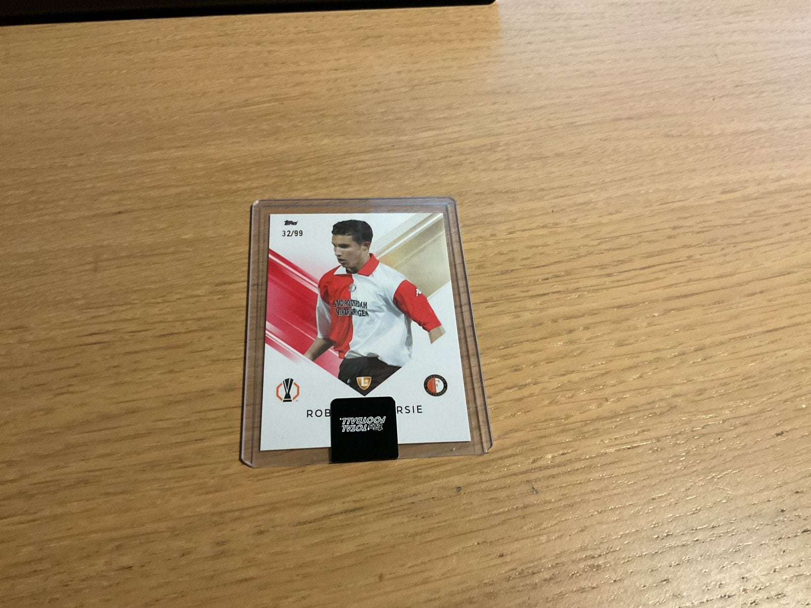 Van persie Feyenoord topps kaart /99, Ophalen of Verzenden, Zo goed als nieuw, Feyenoord, Spelerskaart