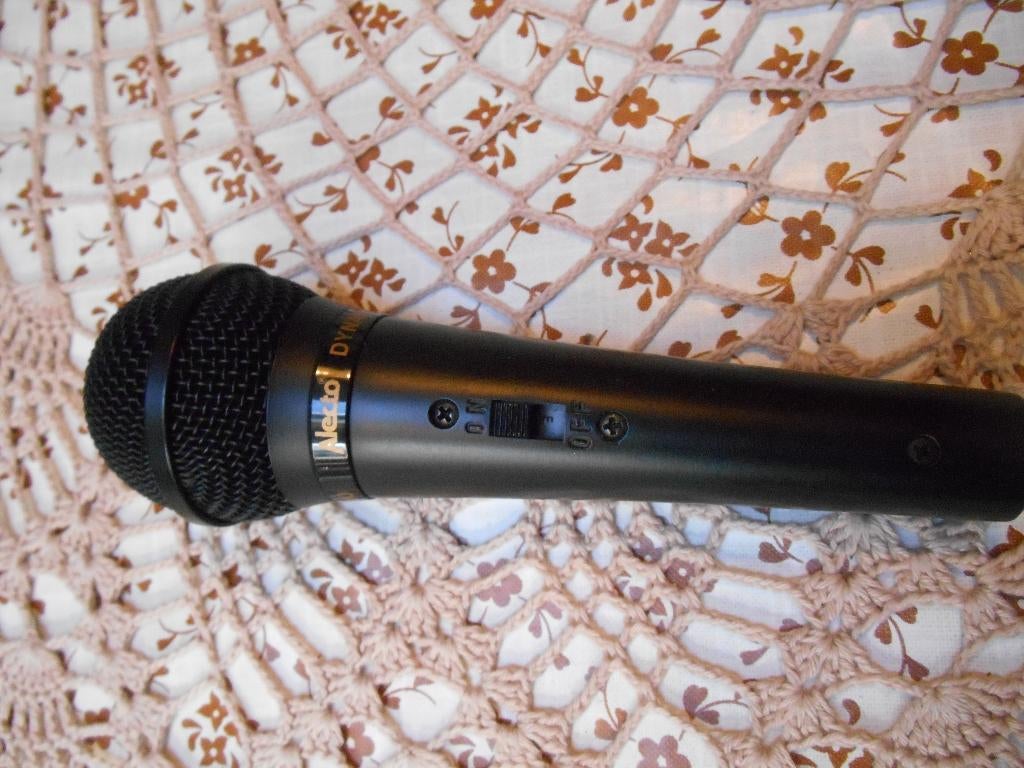 Alecto DX-740 Microfoon, Ophalen, Zo goed als nieuw, Overige typen
