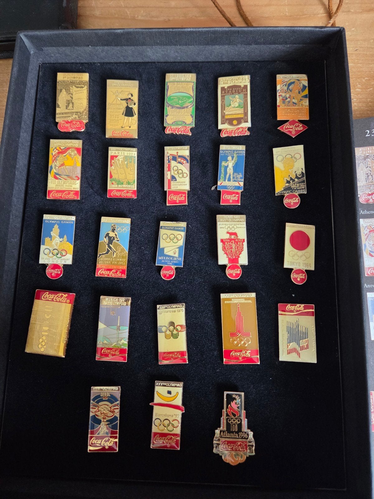 Coca-Cola Olympische Spelen Pin Collectie (23 pins), Ophalen of Verzenden