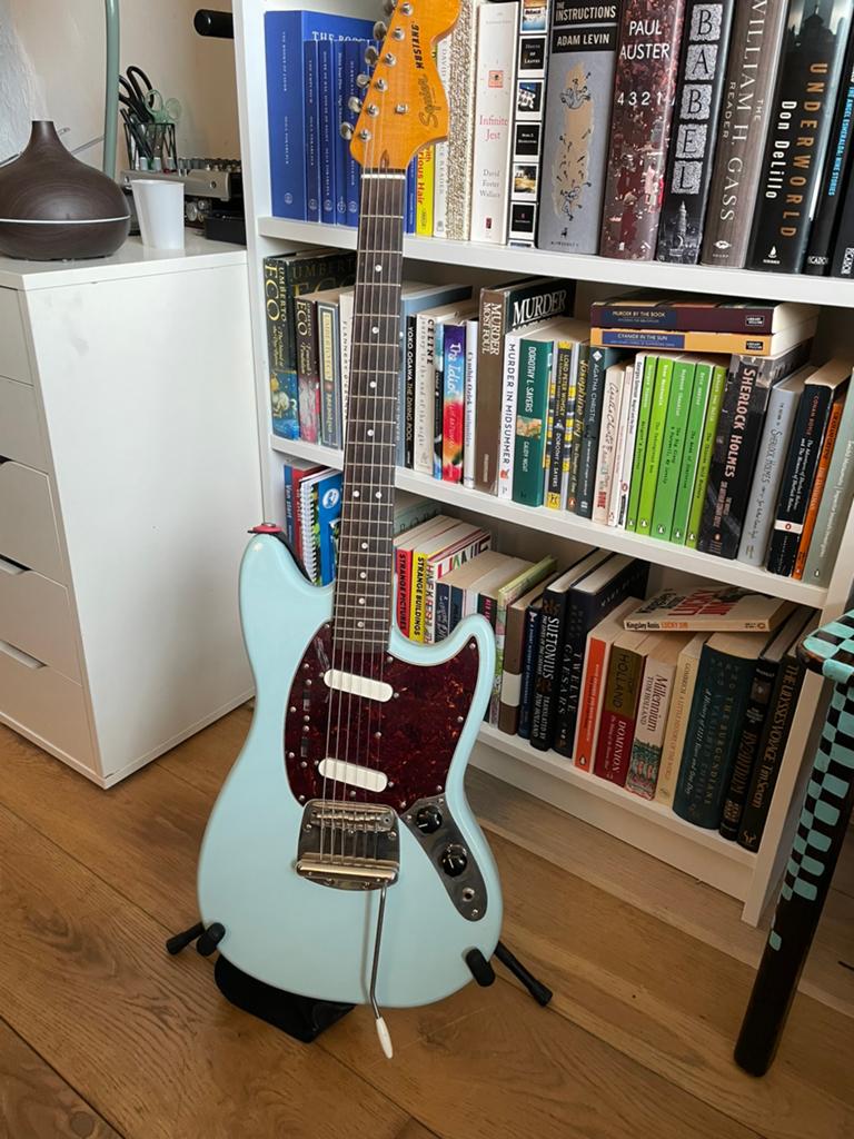 Squier Classic Vibe Mustang, Ophalen, Zo goed als nieuw, Solid body, Fender