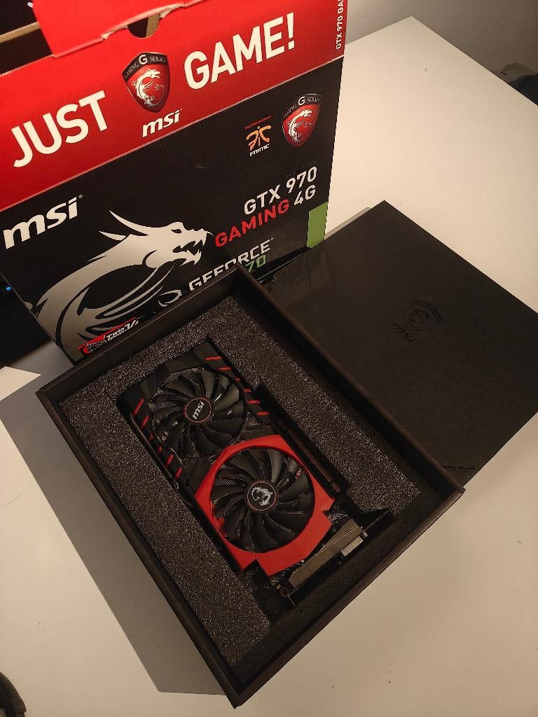 msi GeForce GTX 970, Computers en Software, Videokaarten, Ophalen, PCI-Express 3, Gebruikt, GDDR5