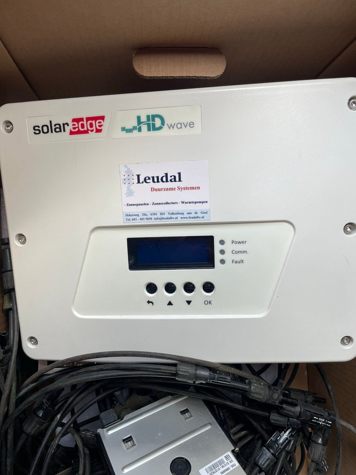 Solaredge SE3000H HD wave omvormer en 12 P300 Optimizers, Ophalen of Verzenden, Gebruikt, Overige typen, 200 wattpiek of meer
