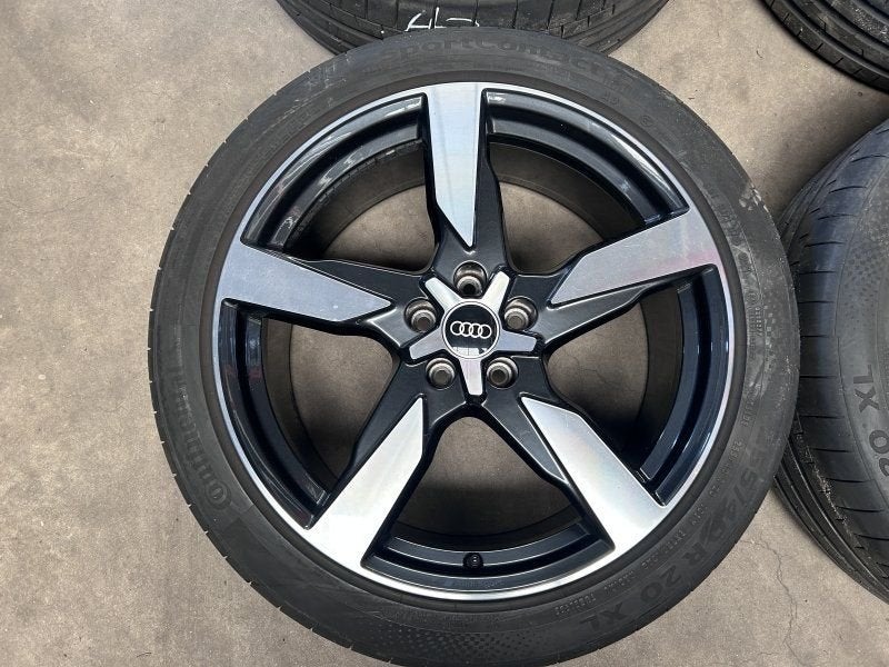 20 inch originele velgen + zomerbanden Audi A6 (4K C8) 4K060, Gebruikt, 255 mm, -, -