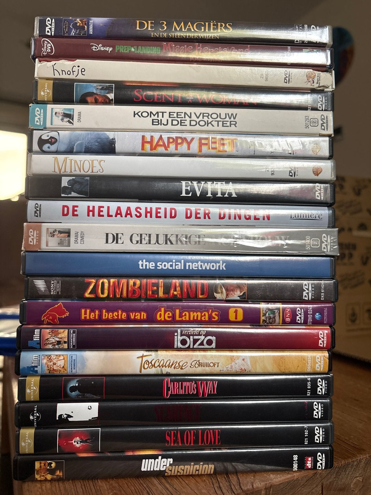 Diverse dvd's gratis af te halen, Ophalen, Gebruikt, Alle leeftijden, Nederlands