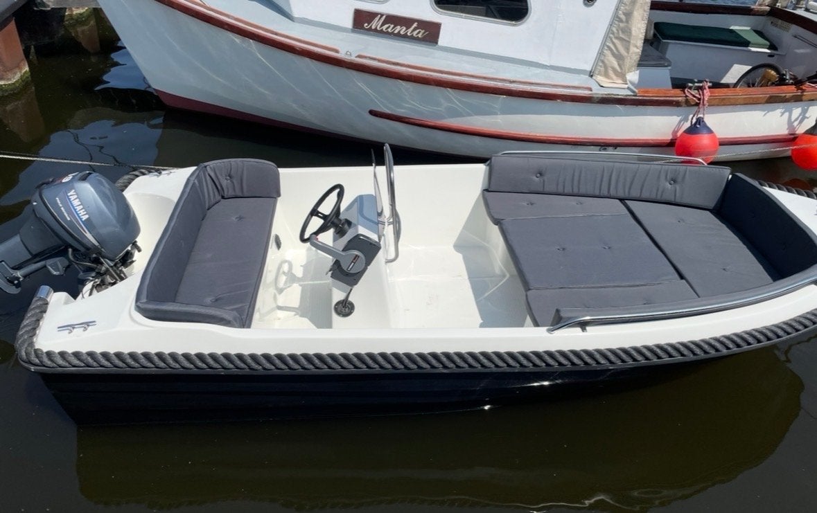 Sloepje Sea Finder 435 met Yamaha 9.9 buitenboordmotor, Watersport en Boten, Ophalen of Verzenden, Gebruikt, Motor en Techniek