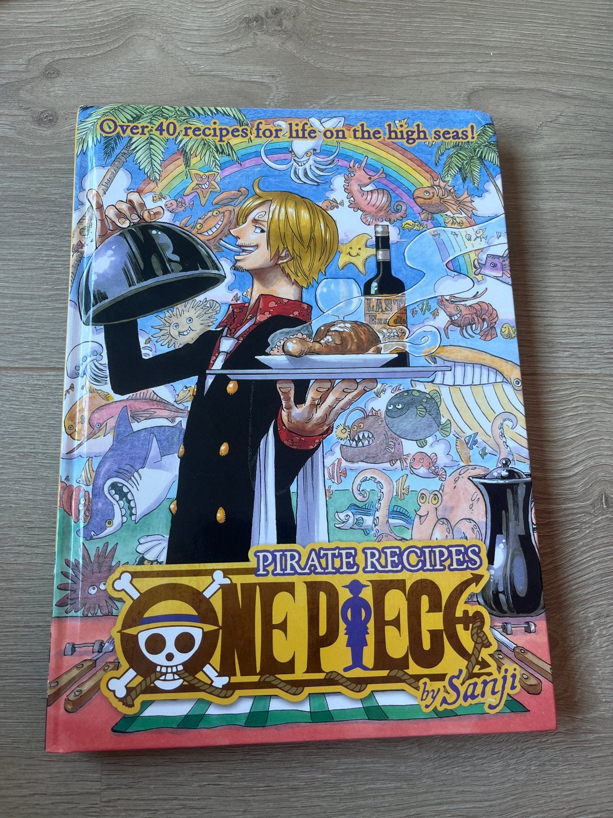 One Piece Pirate Recipes by Sanji Kookboek, Ophalen of Verzenden, Zo goed als nieuw, Overige gebieden, Voorgerechten en Soepen