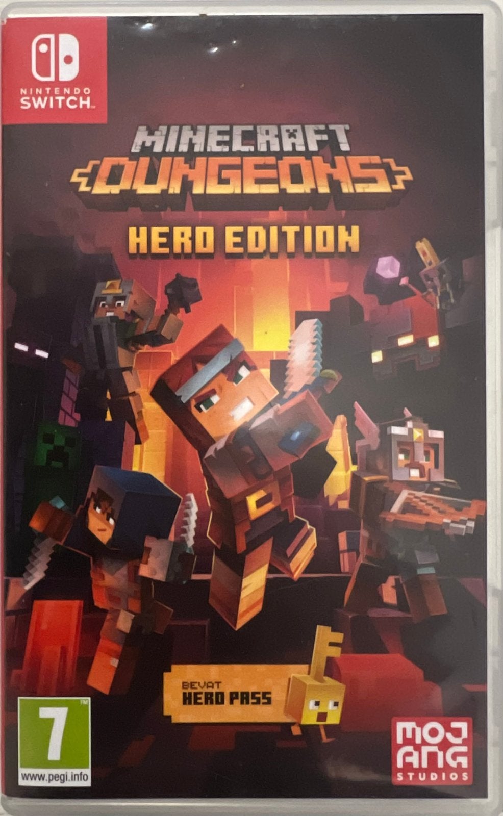 Minecraft Dungeons Hero Edition Nintendo Switch, Spelcomputers en Games, Games | Nintendo Switch, Zo goed als nieuw, Avontuur en Actie