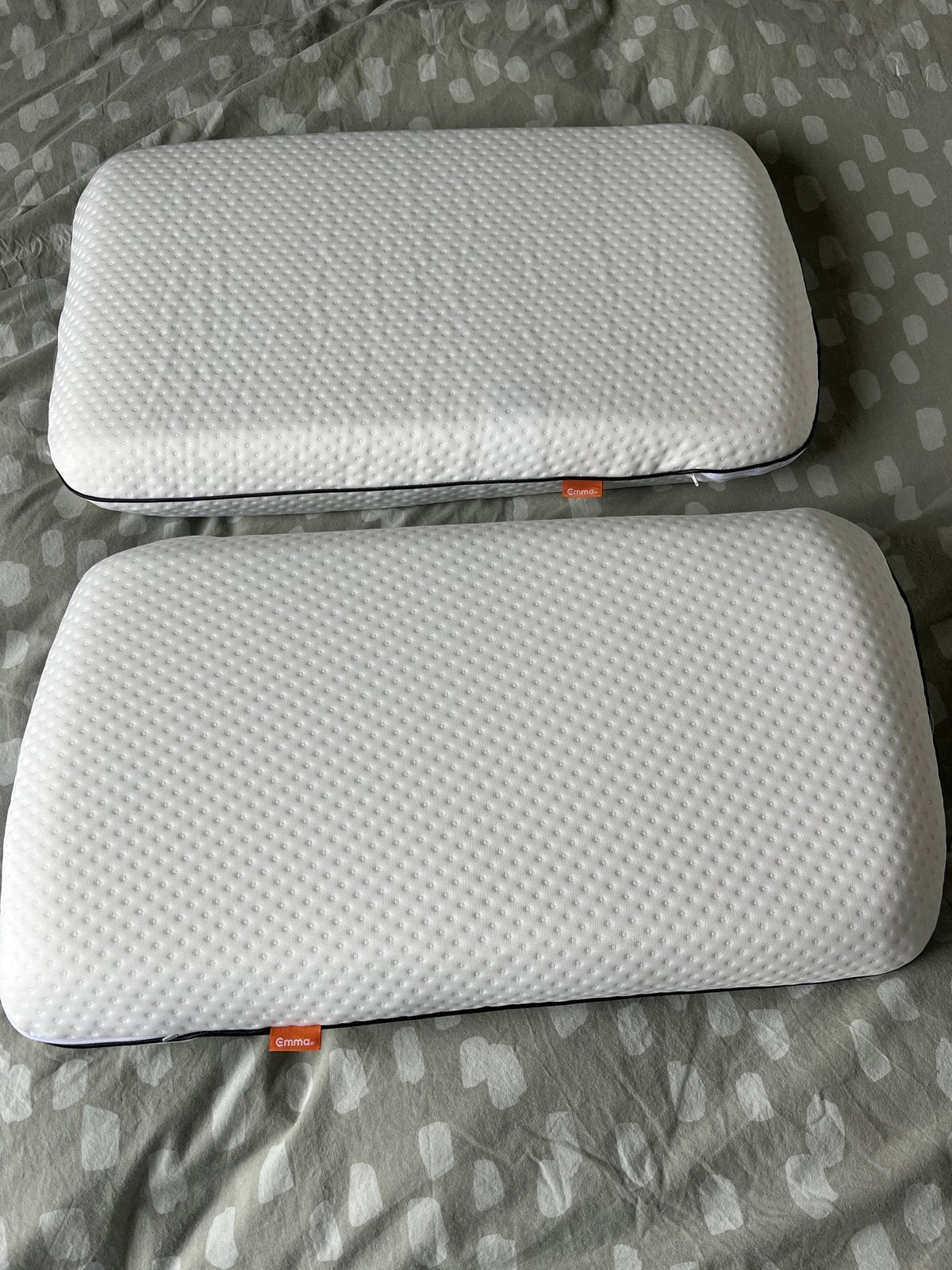 2 Emma sleep kussens, Ophalen, Eenpersoons, Wit, Nieuw