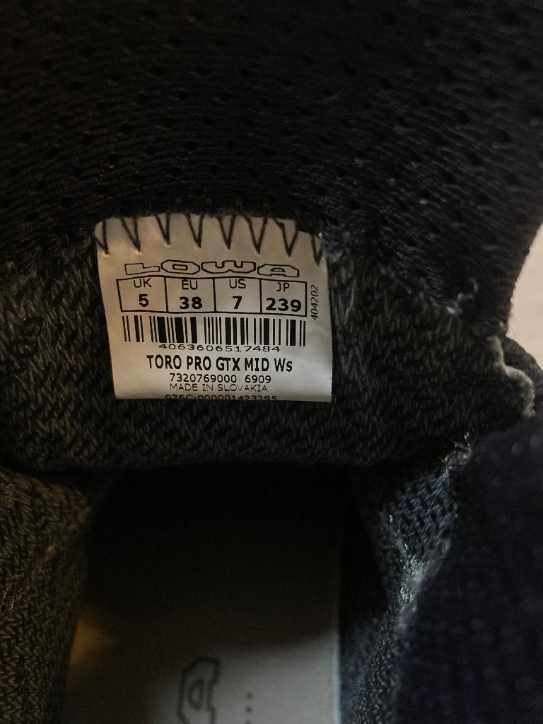 Lowa wandelschoenen Toro Pro GTX Mid ws, Ophalen of Verzenden, Nieuw, Schoenen