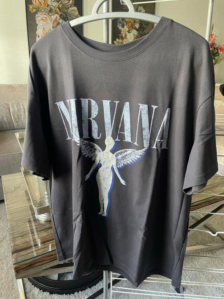 Nirvana T-shirt met korte mouwen - Nieuw!, Verzenden, Maat 42/44 (L), Nieuw, Korte mouw