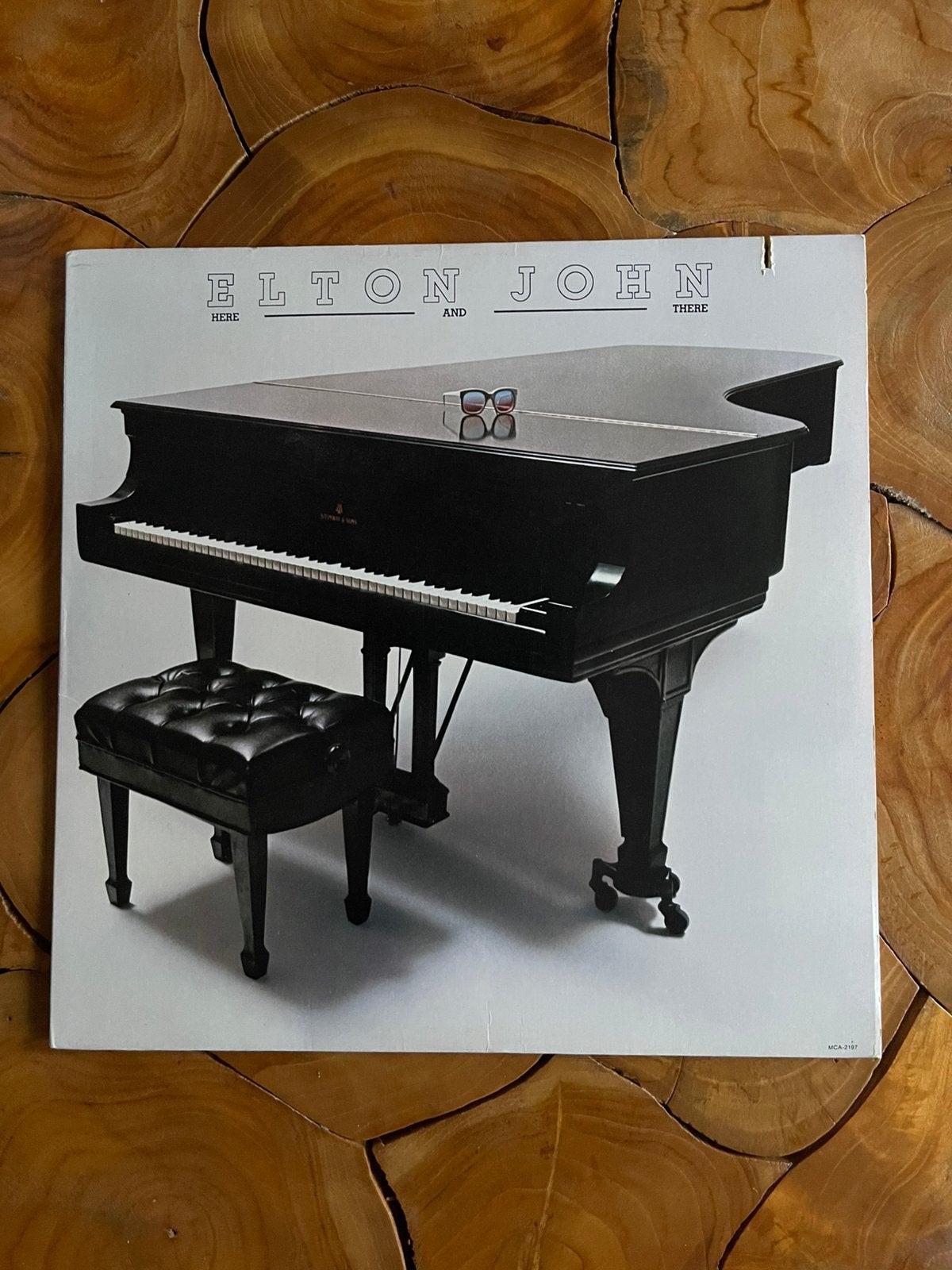 Lp Elton John - Here and There 1976, Muziek en Instrumenten, Ophalen of Verzenden, Zo goed als nieuw