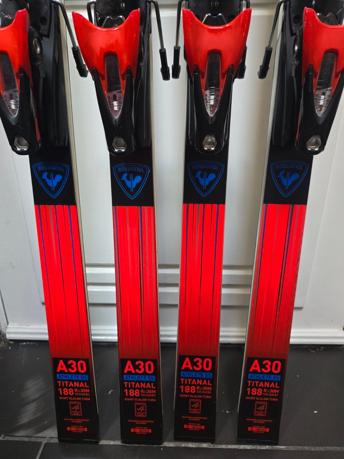 188cm ROSSIGNOL HERO ATHLETE GS FIS R30 WEDSTRIJD expert, 180 cm of meer, Rossignol, Rossignol, Ophalen of Verzenden