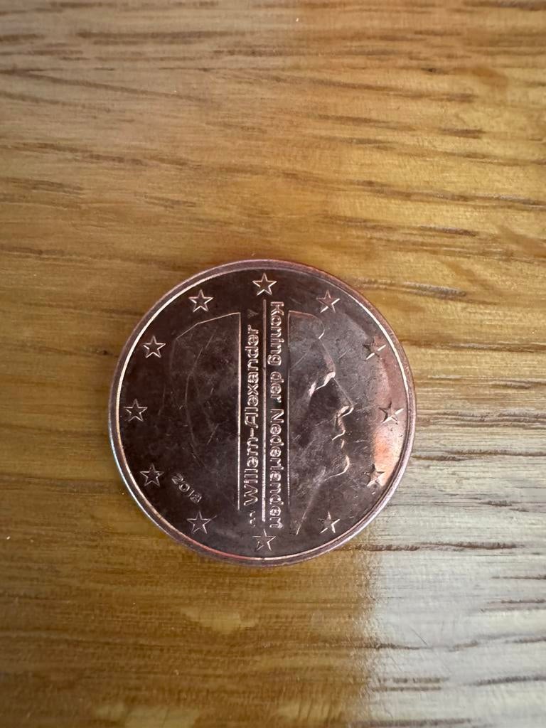 5 euro cent willem alexander uit 2018, Ophalen, Overige landen