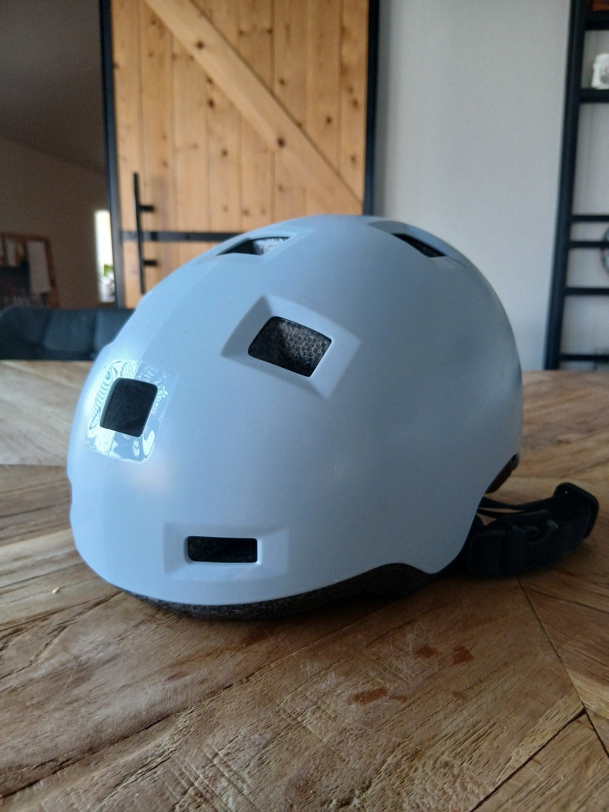 schaatshelm/fietshelm Pastel Blauw Maat S (52-54cm), S, Ophalen of Verzenden, Zo goed als nieuw, Oxelo