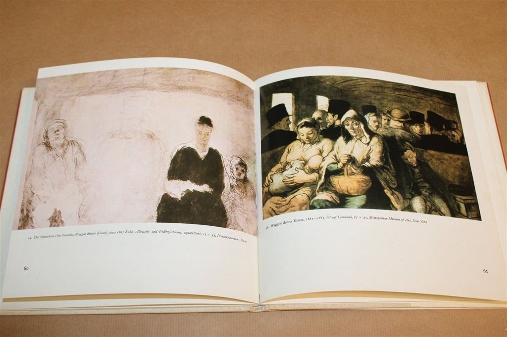 Honoré Daumier — Kunstmonografie met Afbeeldingen, Duits, Boeken, Ophalen of Verzenden, Gelezen