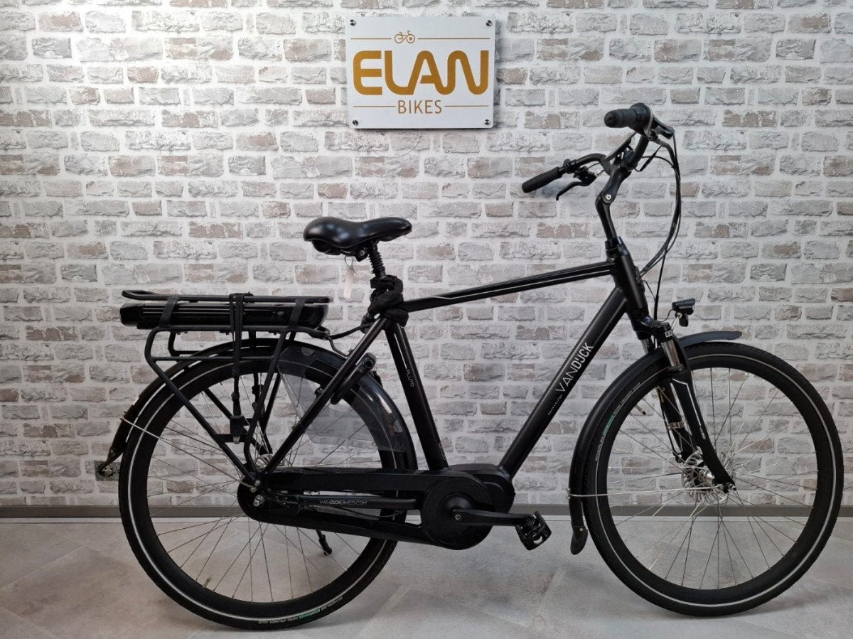 Van Dijck Pluto N7 470Wh Lage instap zwart 57cm, Gebruikt, -, -, -