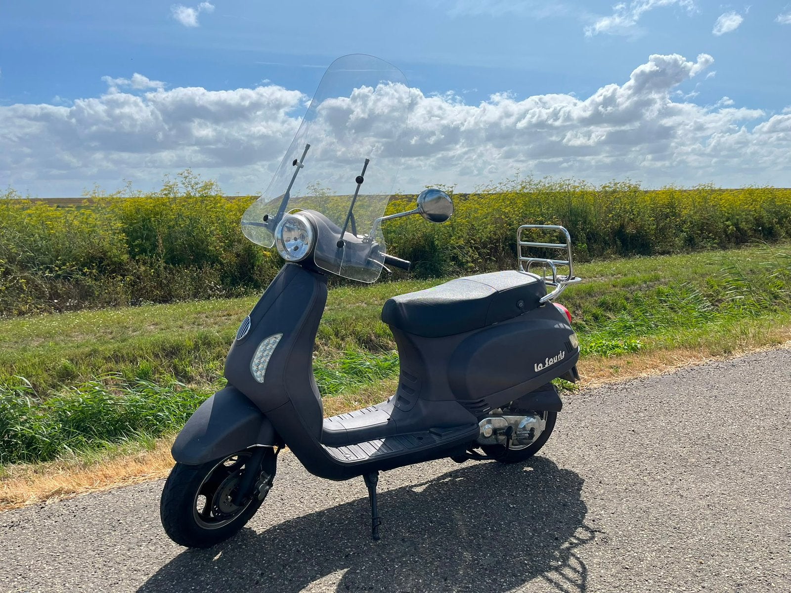 La Souris scooter, Ophalen, Gebruikt, Benzine