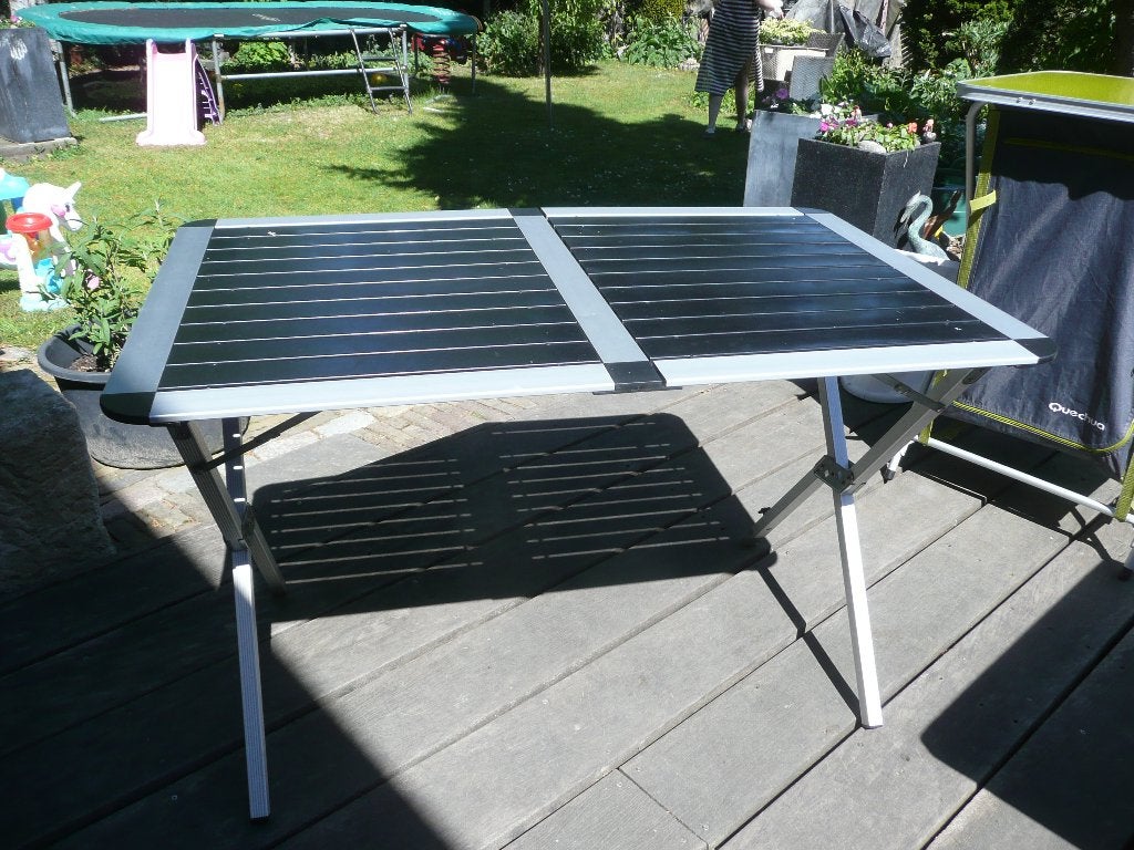 campingtafel, Ophalen, Gebruikt, Campingtafel