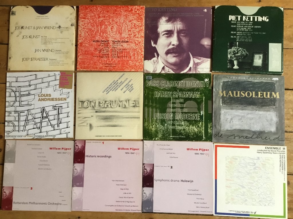 Composers voice Vinyl, Ophalen of Verzenden, Zo goed als nieuw, 12 inch