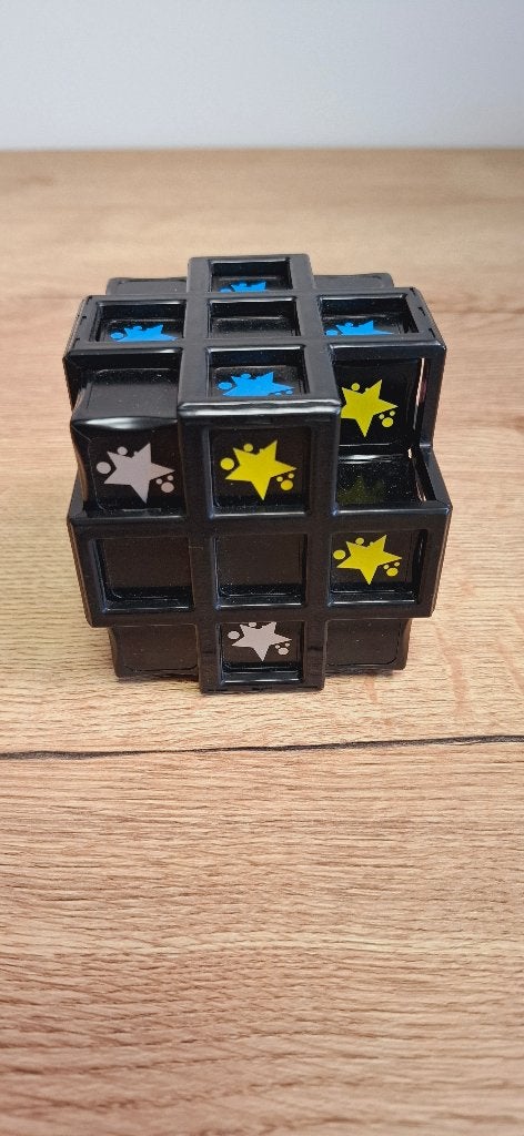 Peter's Black Hole vintage puzzel kubus Peter Sebesteny, Ophalen of Verzenden, Minder dan 500 stukjes, Gebruikt, Rubik's of 3D-puzzel