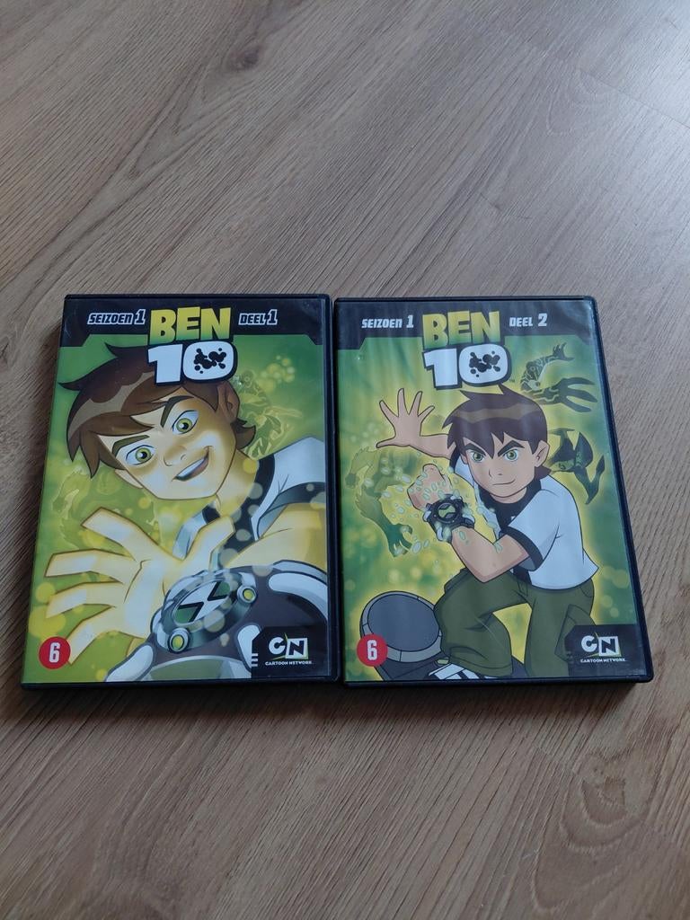 Ben 10 Seizoen 1 deel 1 en 2 op dvd. Cartoon Network., Cd's en Dvd's, Gebruikt, Tekenfilm, Ophalen of Verzenden, Alle leeftijden