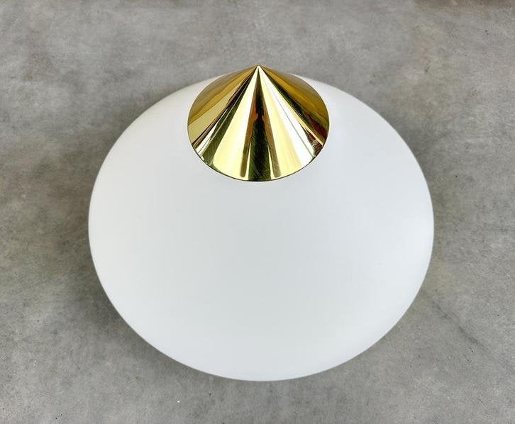 Vintage Glashutte limburg lamp, Niet ingevuld, Niet ingevuld, Ophalen of Verzenden, Zo goed als nieuw