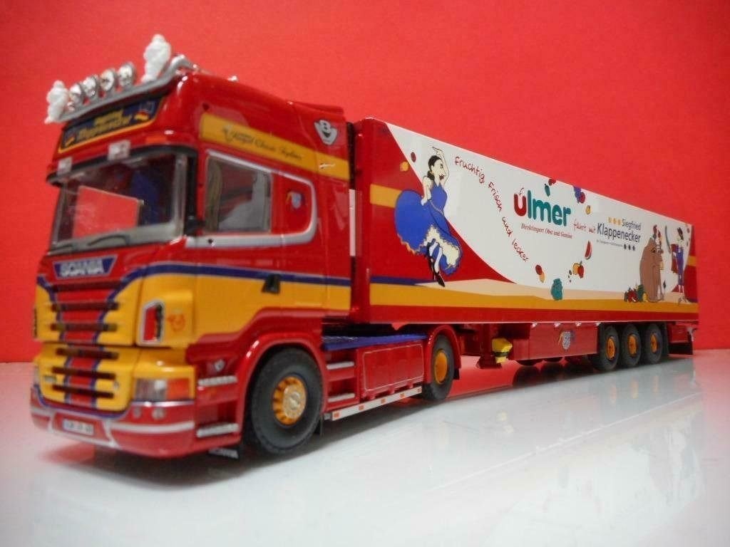 TEKNO SCANIA R TOPLINE KLAPPENECKER, DUITSLAND 54202, Ophalen of Verzenden, Nieuw, Bus of Vrachtwagen, Tekno