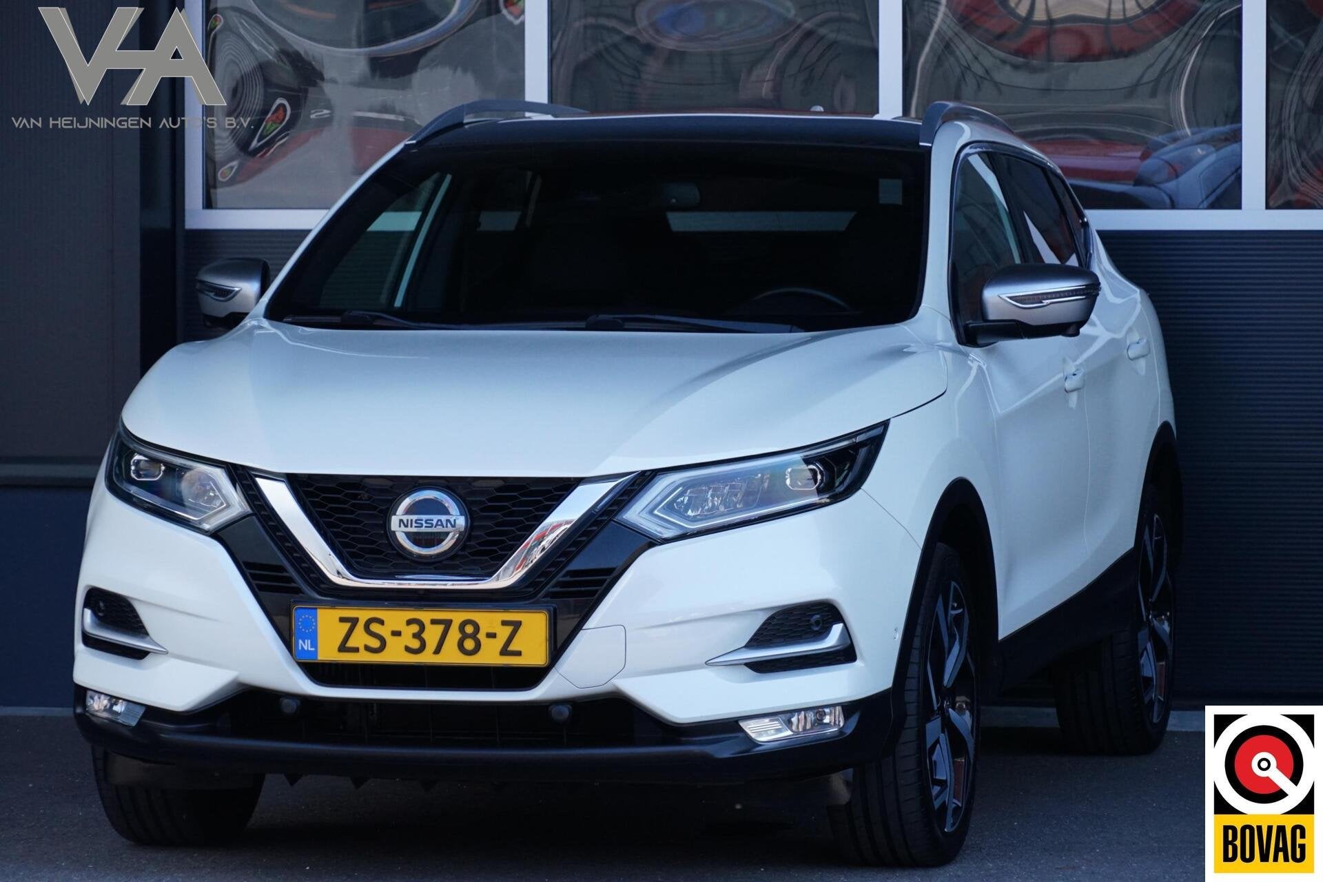 Nissan Qashqai 1.2 Tekna + NL, 360 cam. pano, leder Bose, ke, Voorwielaandrijving, Gebruikt, Euro 6, 4 cilinders
