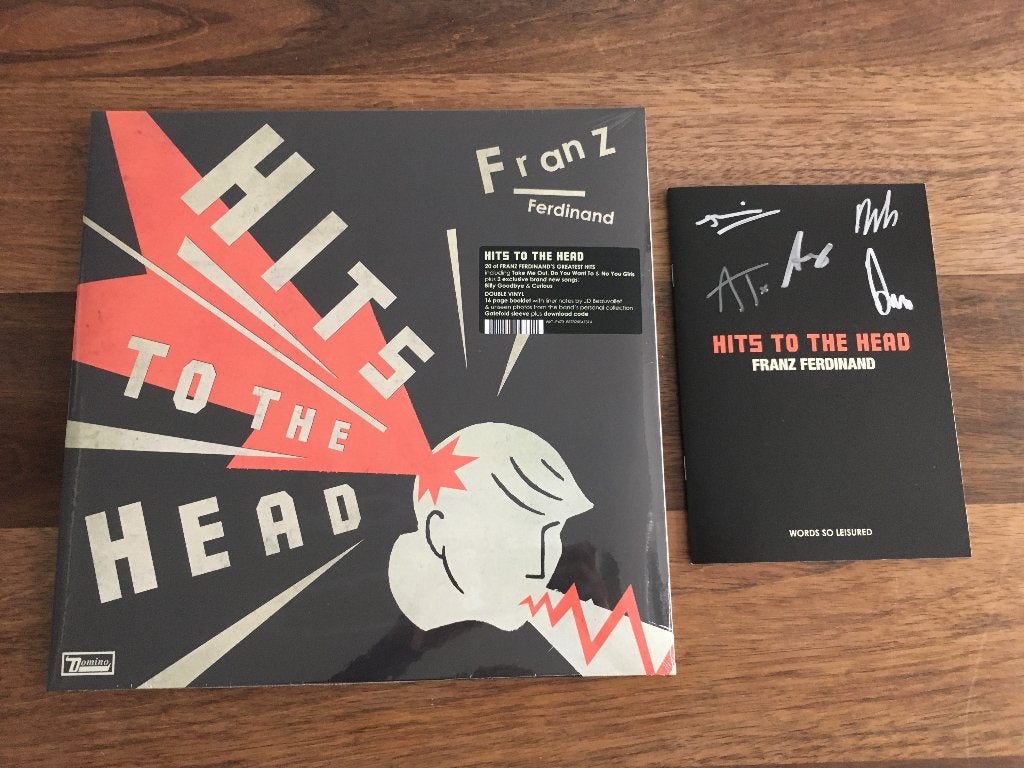 Vinyl 2LP Franz Ferdinand Hits To The Head GESIGNEERD NIEUW, Gesigneerd, Pop, Ophalen of Verzenden, 12 inch