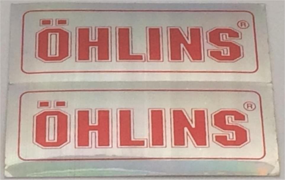 Ohlins metallic sticker set #4, Verzenden
