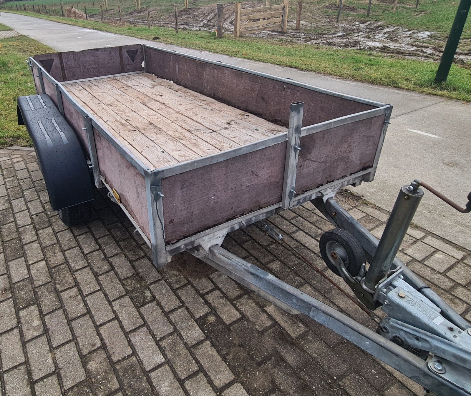 2700kg Aanhanger Kenteken, Auto diversen, Aanhangers en Bagagewagens, Ophalen, Gebruikt