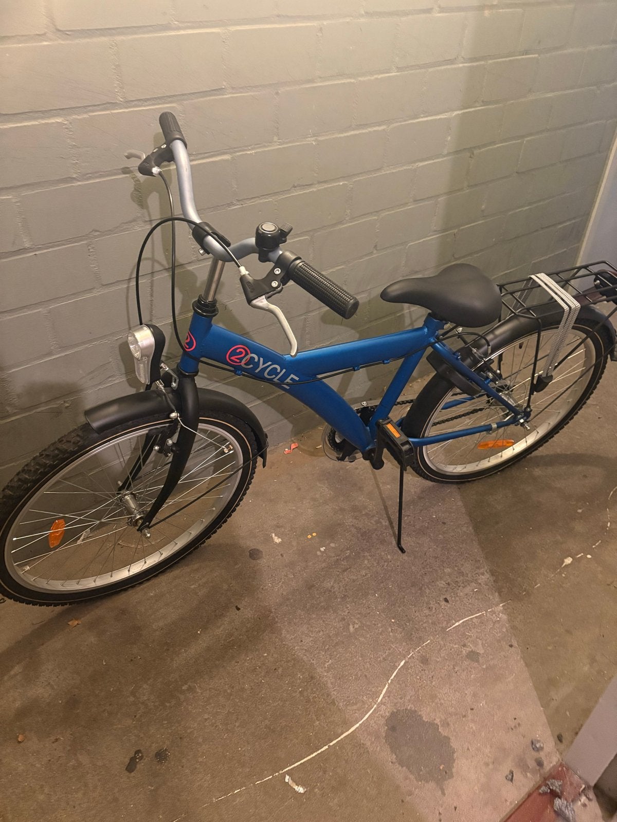 2Cycle fiets 24inch - Blauw - Zo goed als nieuw, Ophalen, Zo goed als nieuw, 24 inch