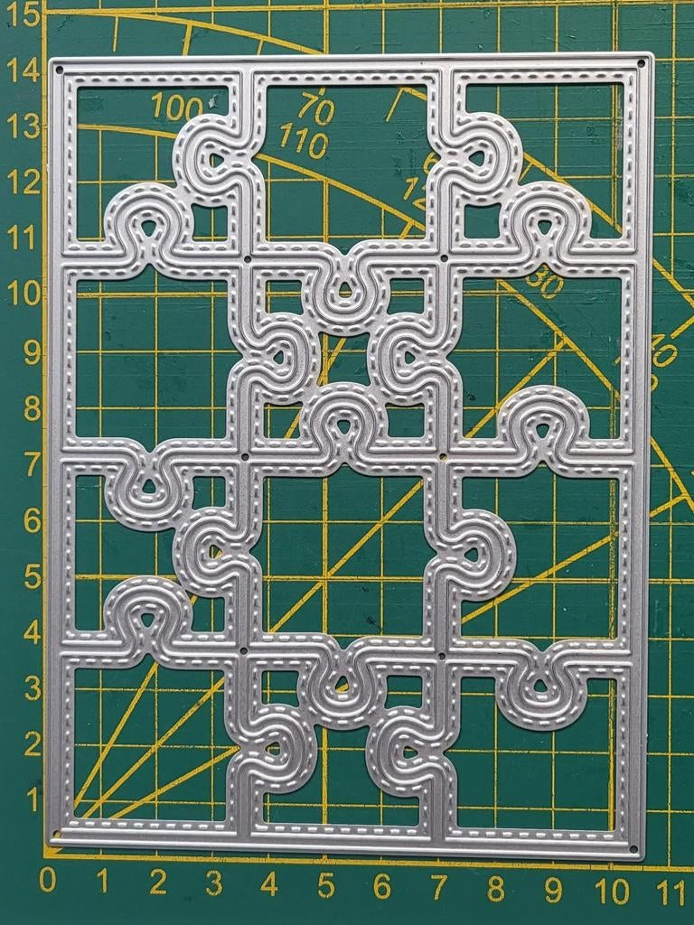 Snij en Embossingmal  puzzel frame, Ophalen of Verzenden, Nieuw, Overige thema's, Pons of Mal
