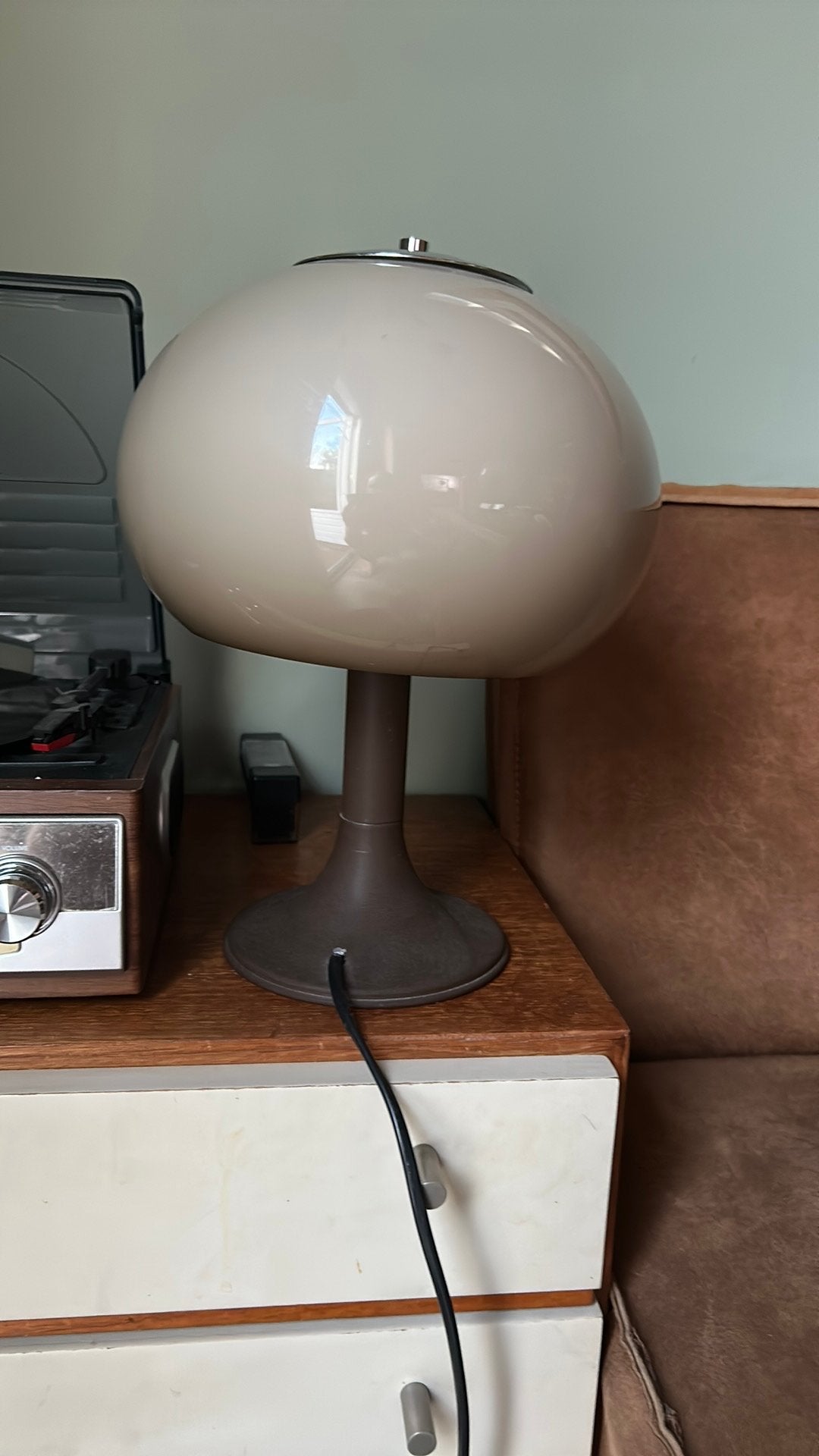 Vintage Dijkstra mushroom lamp, Ophalen