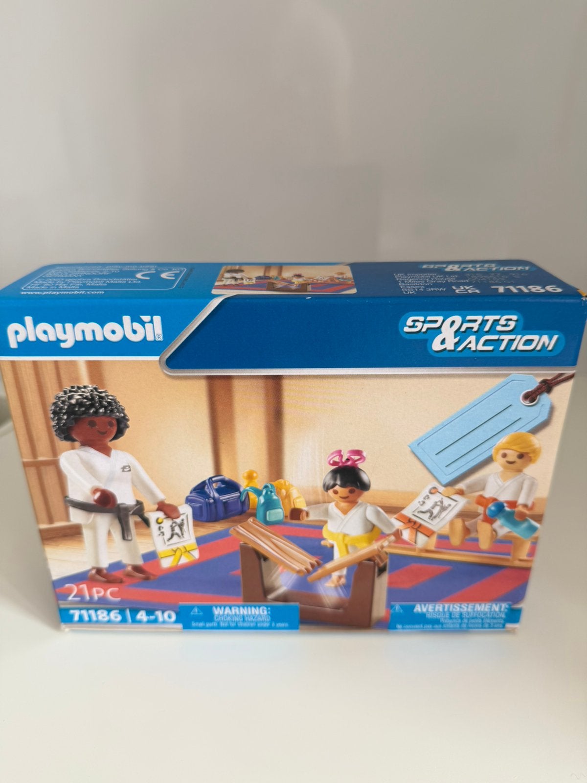 Playmobil Sports & Action - Karate Training Set 71186, Ophalen of Verzenden, Nieuw, Complete set