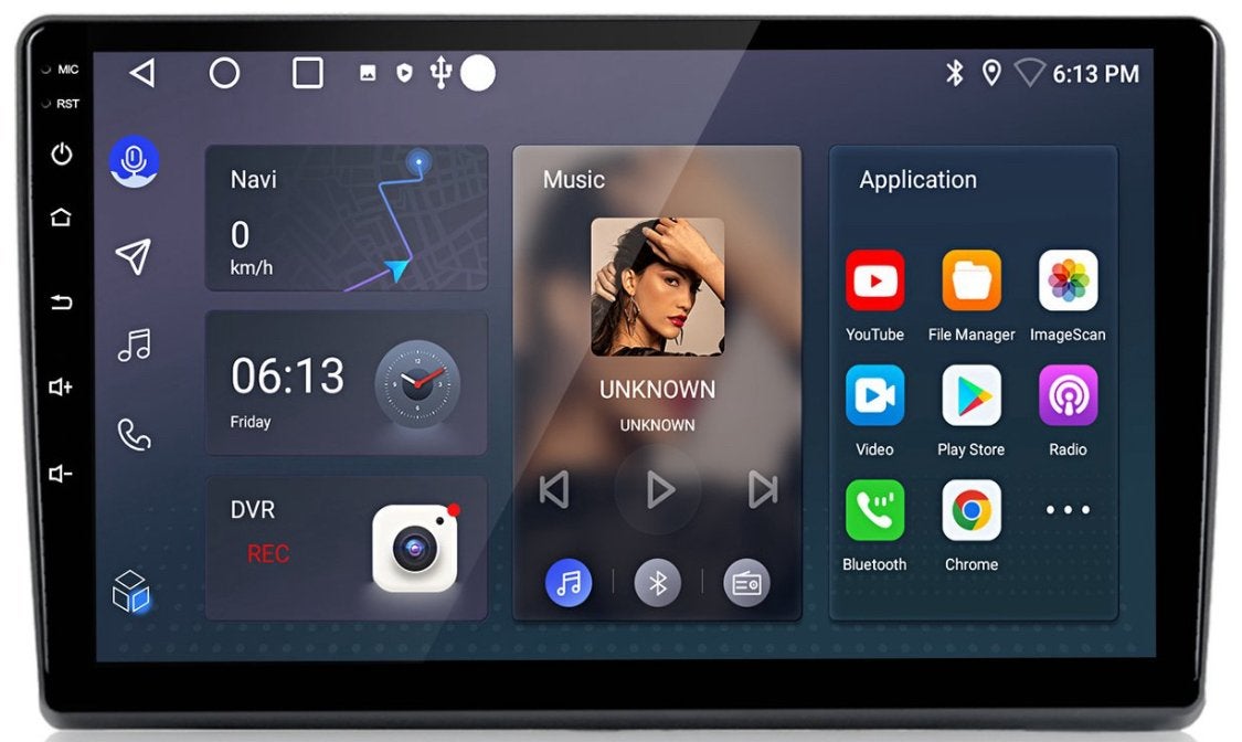 Junsun Android 13 Autoradio voor o.a. Fiat 500+ (2007-2014), Ophalen of Verzenden, Zo goed als nieuw