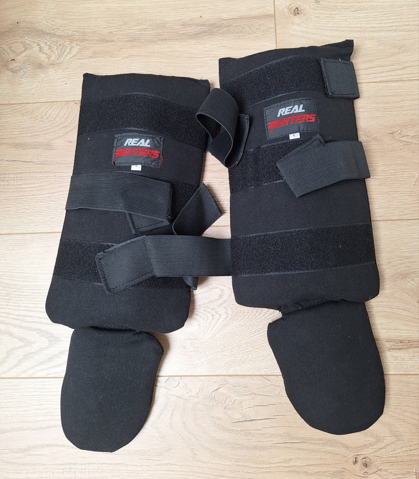 Scheenbeschermers Real Fighter, en binnenhandschoenen, Ophalen of Verzenden, Jongen of Meisje