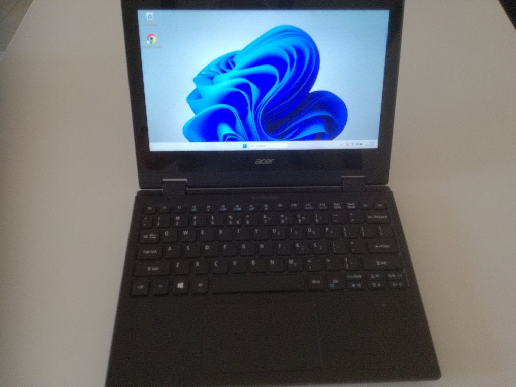 Zeer Mooie Acer Travelmate Spin, W11pro en Office pakket, 256 GB, Qwerty, Ophalen of Verzenden, Zo goed als nieuw