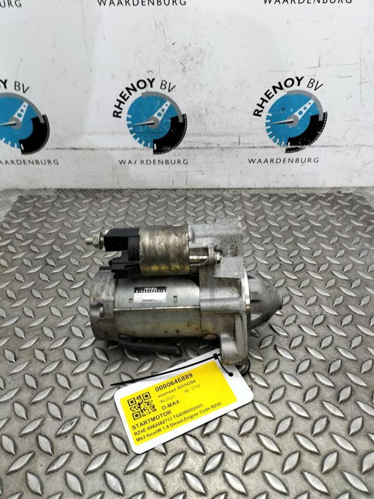 ISUZU D-MAX STARTMOTOR TG4380002660 2021, Ophalen of Verzenden, Gebruikt, Stiba lid