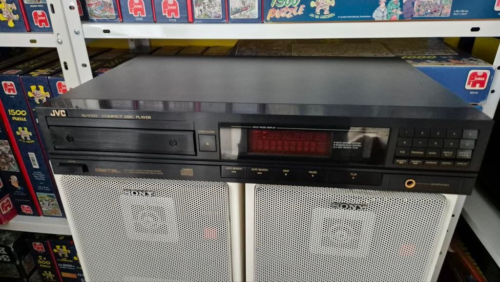 💿JVC XL-V333 cd speler💿, Ophalen of Verzenden, Gebruikt, JVC