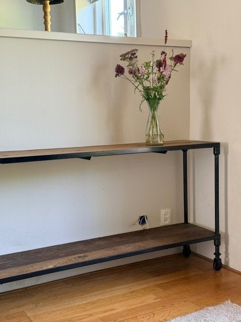 sidetable, Huis en Inrichting, Tafels | Sidetables, Ophalen, Gebruikt, 150 tot 200 cm, Eikenhout