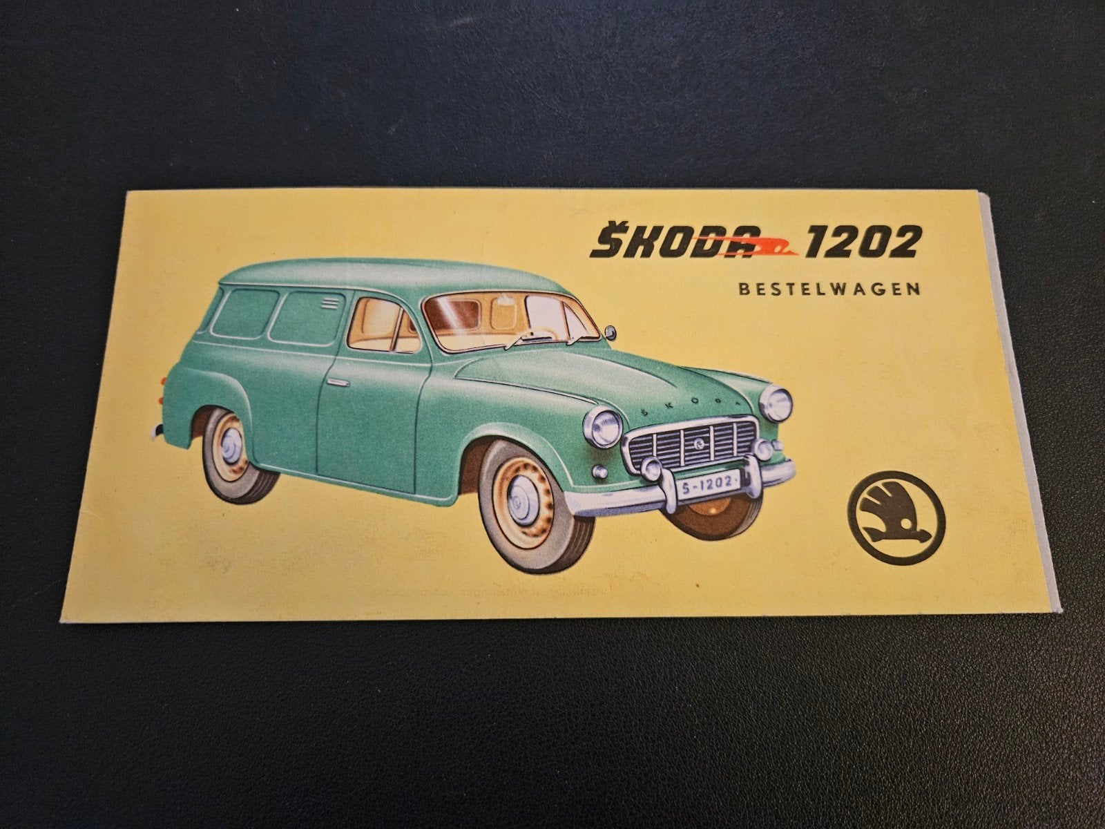 Brochure Skoda 1202 Bestelwagen & Pick-up, Ophalen of Verzenden, Zo goed als nieuw, Overige merken
