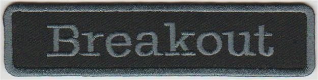 Harley Davidson Breakout patch embleem #2, Verzenden, Nieuw