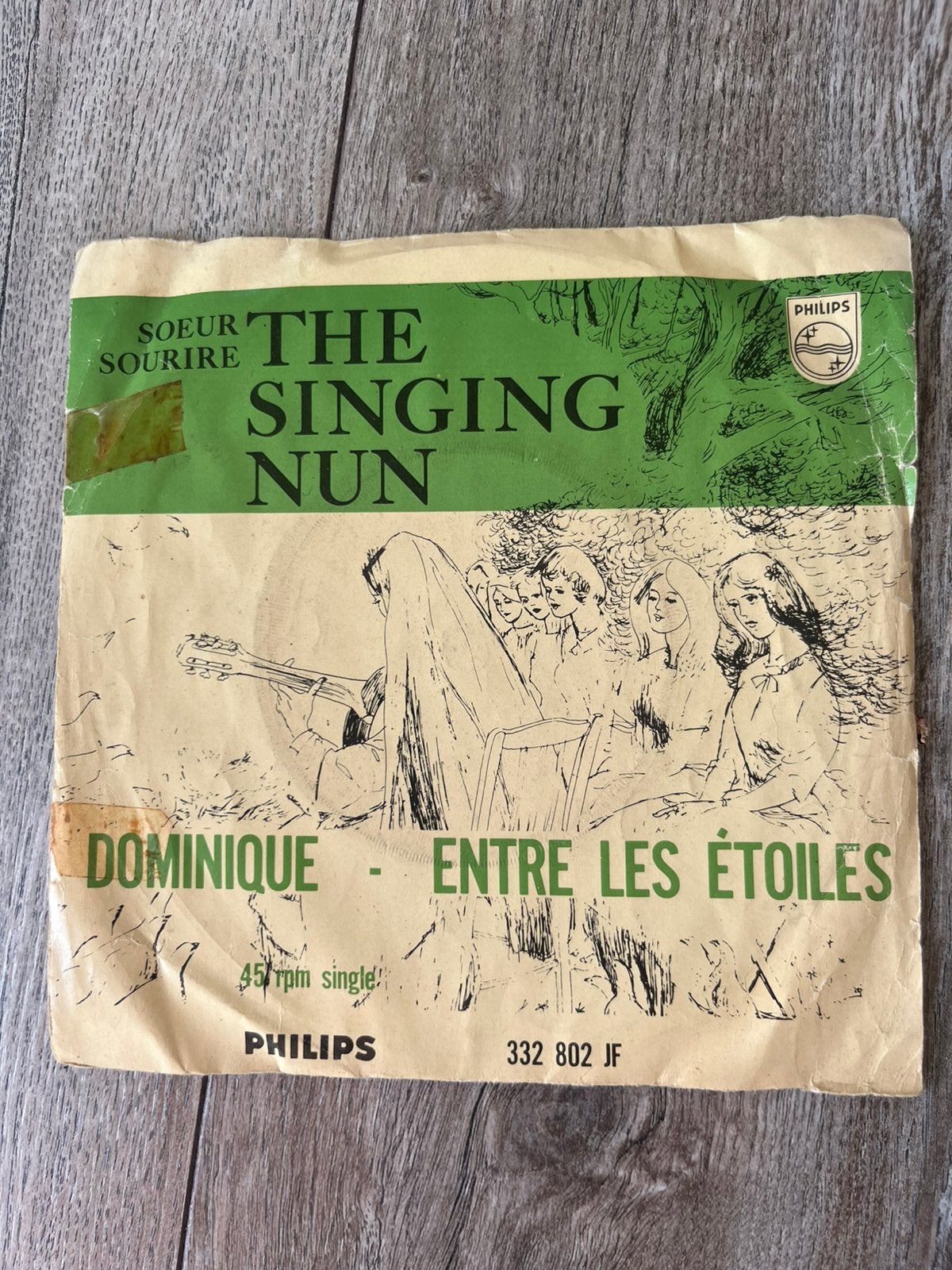 The singing nun - Dominique, Ophalen of Verzenden, Zo goed als nieuw
