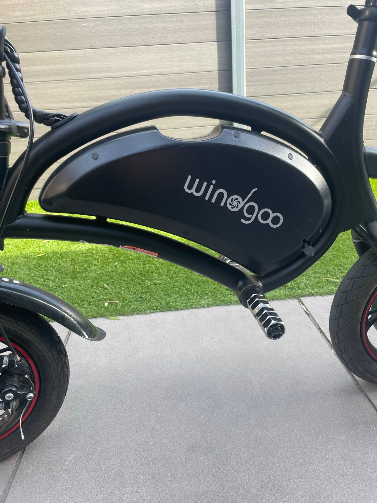 Windgoo Opvouwbare Elektrische Fiets - Compact en Handig, Overige merken, Minder dan 30 km per accu, Gebruikt, Ophalen of Verzenden