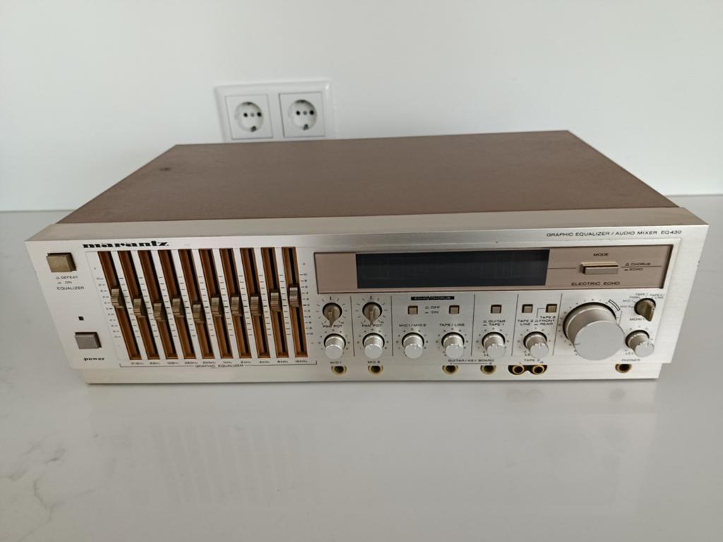 Marantz equalizer / audio mixer EQ 430 vintage / zeldzaam!, Audio, Tv en Foto, Professionele Audio-, Tv- en Video-apparatuur, Ophalen of Verzenden