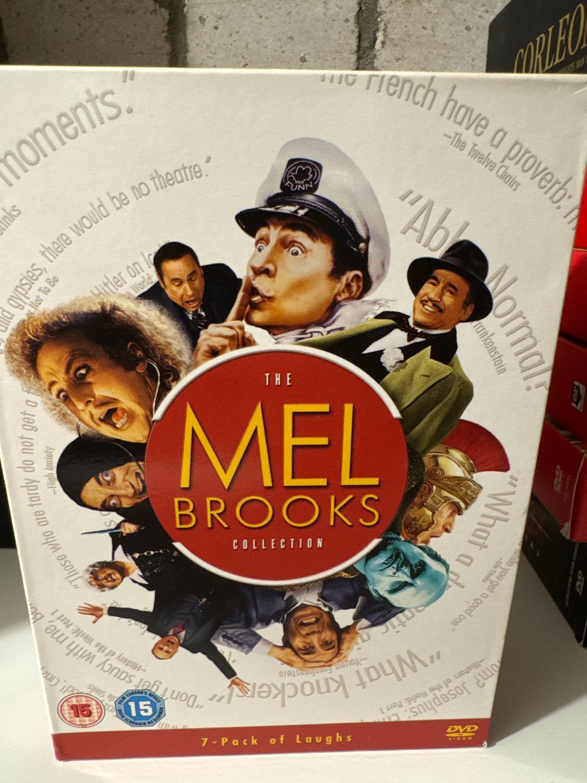 The Mel Brooks Collection - 7-Pack of Laughs DVD Boxset, Engels, Nederlands, Ophalen of Verzenden, Zo goed als nieuw